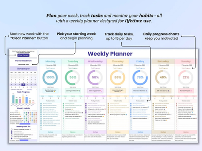 Weekly Productivity Planner